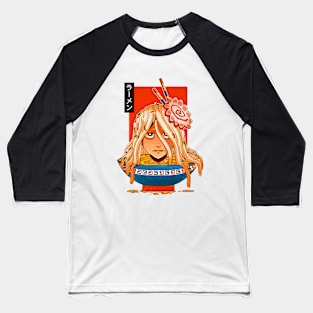 Ramen Head Baseball T-Shirt